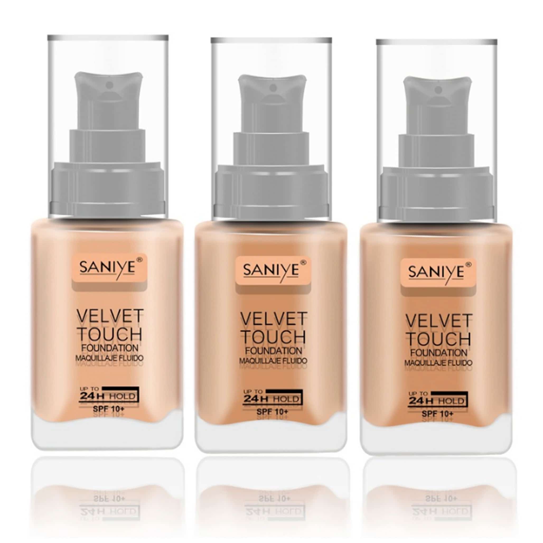 SANIYE Base Maquillaje Liquida Velvet Touch